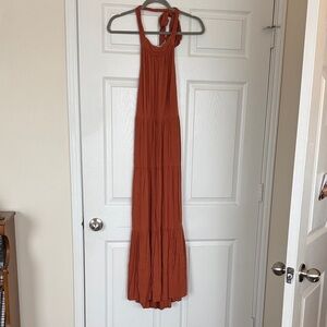 RDI Terracotta Halter Dress